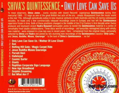 Shivas Quintessence - Only Love Can Save Us (2011 Hux Records) Lossless+MP3