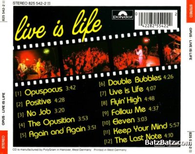 Opus - Live Is Life (1984) Lossless