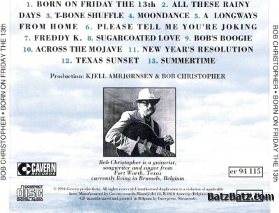 Bob Christopher - Born On Friday The 13th (1994)