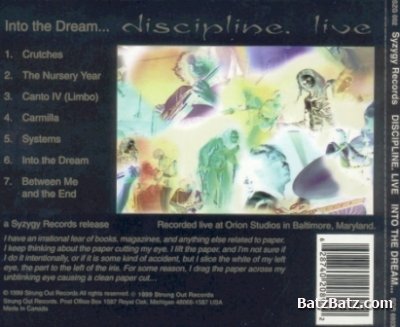 Discipline - Live... Into the Dream (1999) Lossless