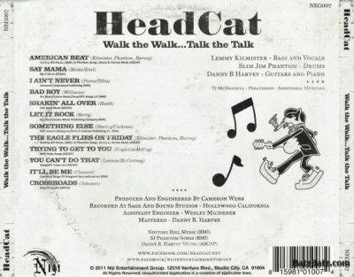 The Head Cat - Walk The Walk...Talk The Talk (2011)