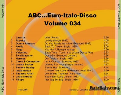VA - ABC...Euro-Italo-Disco - Vol.034 (2006)