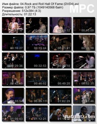 Rock and Roll - Hall of Fame + Museum, Live (DVD4) 2009 (DVDRip)