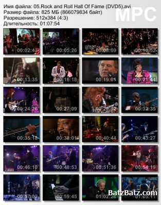 Rock and Roll - Hall of Fame + Museum, Live (DVD5) 2009 (DVDRip)