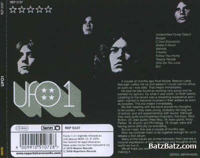 UFO - UFO 1 (1970) [Repertoire Rec. 2008] Lossless