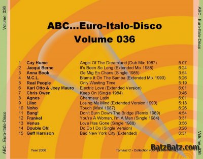 VA - ABC...Euro-Italo-Disco - Vol.036 (2006)