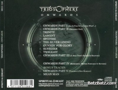 Triosphere - Onwards (2006) (Lossless + MP3)