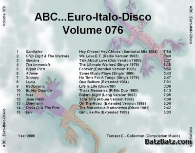 VA - ABC...Euro-Italo-Disco - Vol.076 (2006)