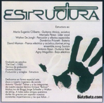 Estructura - Estructura 1980 (S.C. Records 2008) Lossless