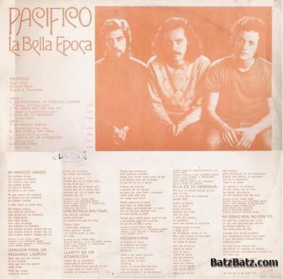 Pacifico - La Bella Epoca 1972