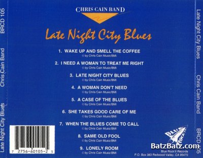 Chris Cain Band - Late Night City Blues (1987)