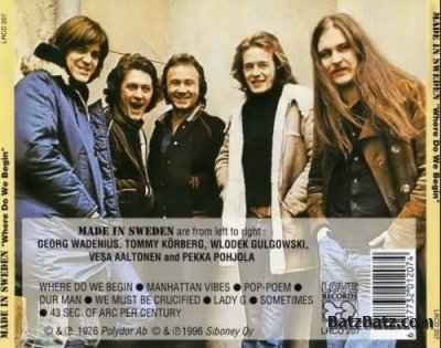 Made In Sweden - Where Do We Begin (1976)