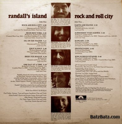 Randall's Island - Rock and Roll City (1972)