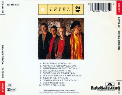 Level 42 - World Machine (1985)