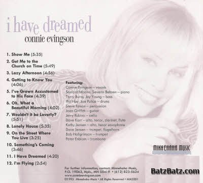 Connie Evingson - I Have Dreamed (1995/2010) Lossless