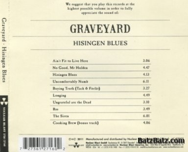 Graveyard - Hisingen Blues (2011) [Limited Edition] Lossless