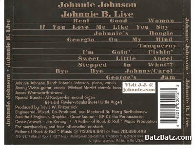 Johnnie Johnson - Johnnie B. Live (1997)