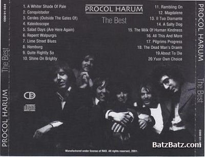 Procol Harum - The Best (MP3 + Lossless)