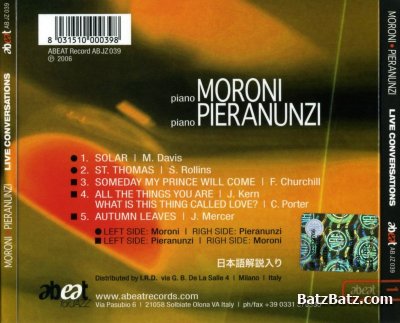 Dado Moroni & Enrico Pieranunzi - Live Conversations (2007)