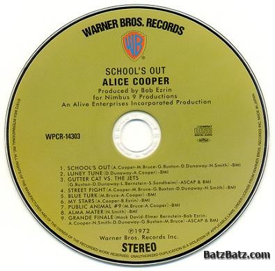 Alice Cooper - School's Out (Japan Remastering) (2011) (LOSSLESS)