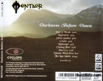 Mentaur - Darkness Before Dawn (1996) lossless