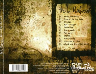 Hello Madness - Light And Life After Dusk (2008) lossless