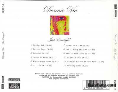 Donnie Vie - Just enough! (2003)