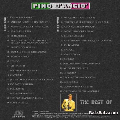 Pino D'Angio - The Best Of [2CD] (2011) [Lossless]