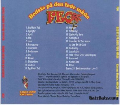 Feo - Bedste Pa Den Fede Made (1971-74) 1976