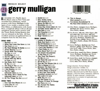 Gerry Mulligan - Mosaic Select (2006)