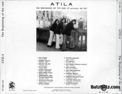 Atila - The Beginning Of The End (1975) Lossless