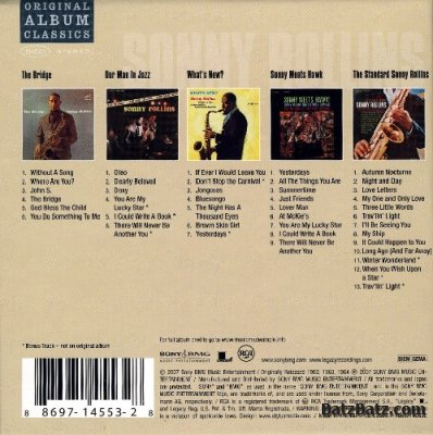 Sonny Rollins - Original Album Classics (5CD BoxSet) (2007) Lossless