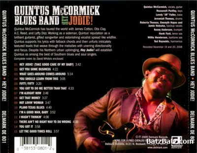 Quintus McCormick Blues Band - Hey Jodie (2009)