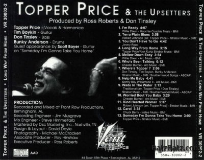 Topper Price & The Upsetters - Long Way From Home (1997) Lossless + MP3