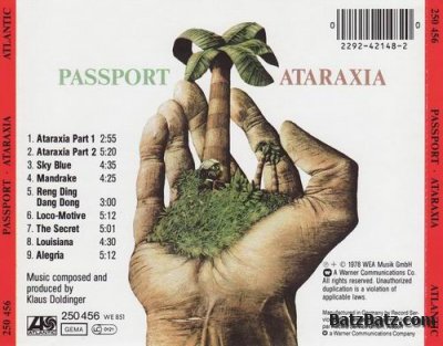 Passport - Ataraxia (1978) [Lossless]