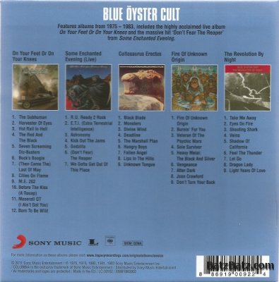 Blue Oyster Cult - Original Album Classics (5CD Box Set) 2011 Lossless