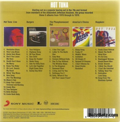 Hot Tuna - Original Album Classics (5CD Box Set) 2011 Lossless