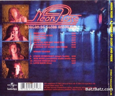 Neon Rose - A Dream Of Glory And Pride 1974 (Universal Music 2005) Lossless