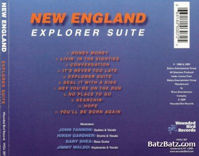 New England - Explorer Suite 1980 (Wounded Bird 2009) Lossless