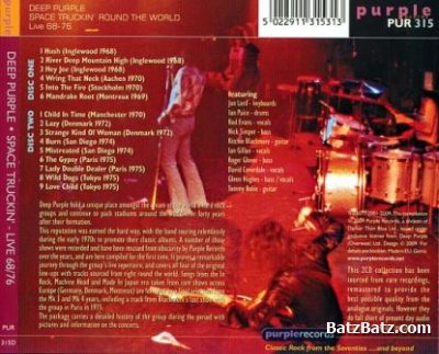 Deep Purple - Space Truckin' - Live 68/76 2CD (2009) Lossless