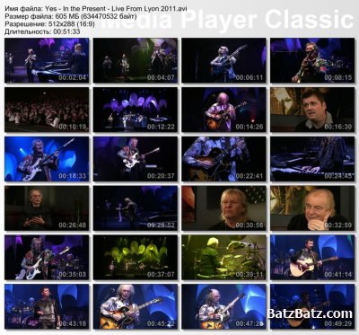 Yes - In the Present - Live From Lyon 2011 (DVDRip)