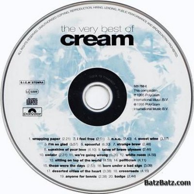 Cream - The Very Best Of Cream 1995 (Lossless)