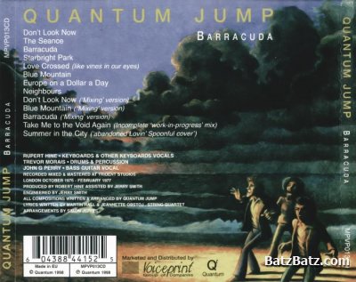 Quantum Jump - Barracuda 1977 (1998) [Lossless+Mp3]