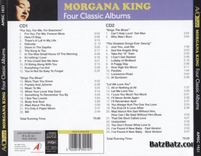 Morgana King - Four Classic Albums [2 CD] (2011) Lossless+Mp3