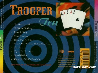 Trooper - Ten (1991) Lossless