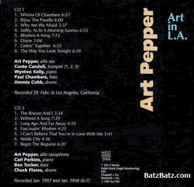 Art Pepper - Art in L.A. (1991)