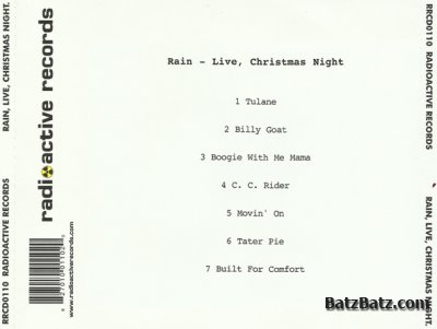 Rain - Live, Christmas Night 1971 (Radioactive 2005) Lossless