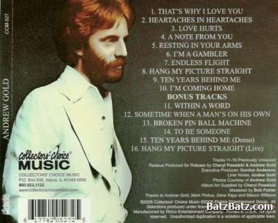 Andrew Gold - Andrew Gold 1975 (Collector's Music 2005) Lossless