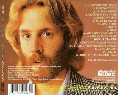 Andrew Gold - What's Wrong With This Picture? 1976 (Collector's Choice Music 2005) Lossless