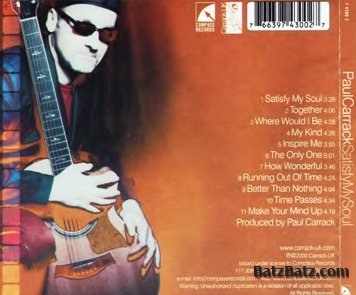 Paul Carrack - Satisfy My Soul (2000) Lossless